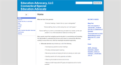Desktop Screenshot of educationadvocacyllc.com