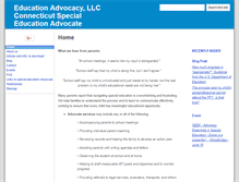 Tablet Screenshot of educationadvocacyllc.com